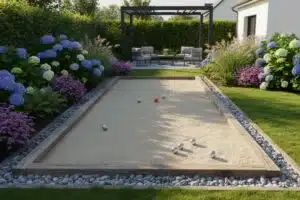 construire un terrain de pétanque maison